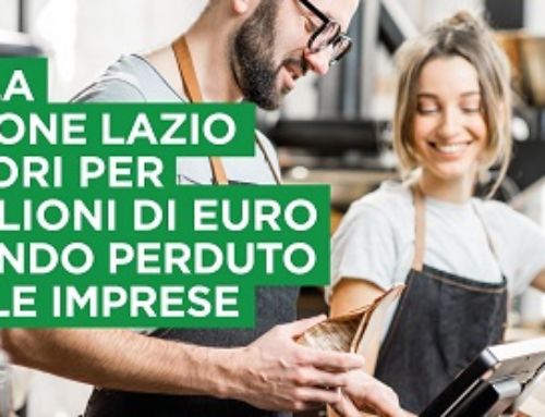 PUBBLICATO BANDO “RISTORO LAZIO IRAP”. AL VIA L’11 GENNAIO